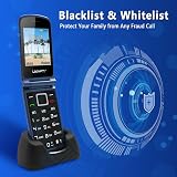 Uleway Big Button Mobile Phone for Elderly Sim Free Unlocked 2.4 display view 4