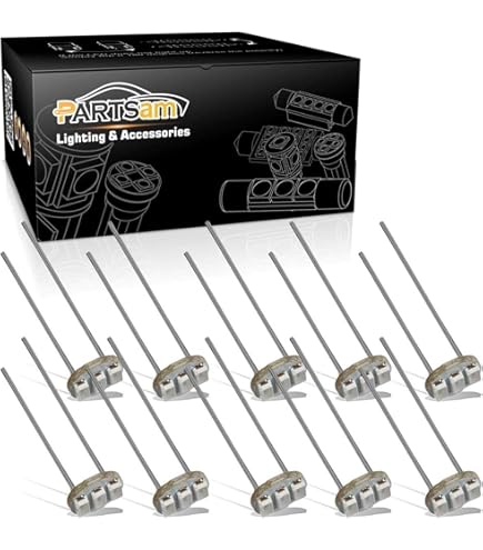 12 Volt White 3mm LED Cubes For GM Dash Bulbs Switches Built In Resistor 20 Qty - Foto 4