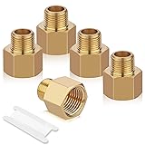 Ailbiuko Brass Pipe Fitting Reducer