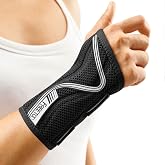FREETOO Carpal Tunnel Wrist Brace Night Support, Right Hand, Medium | Wrist Splint Hand Brace, Breathable Mesh Fabric, Women Men, Sleeping Work Typing Pregnancy, Tendonitis Arthritis Sprain RSI
