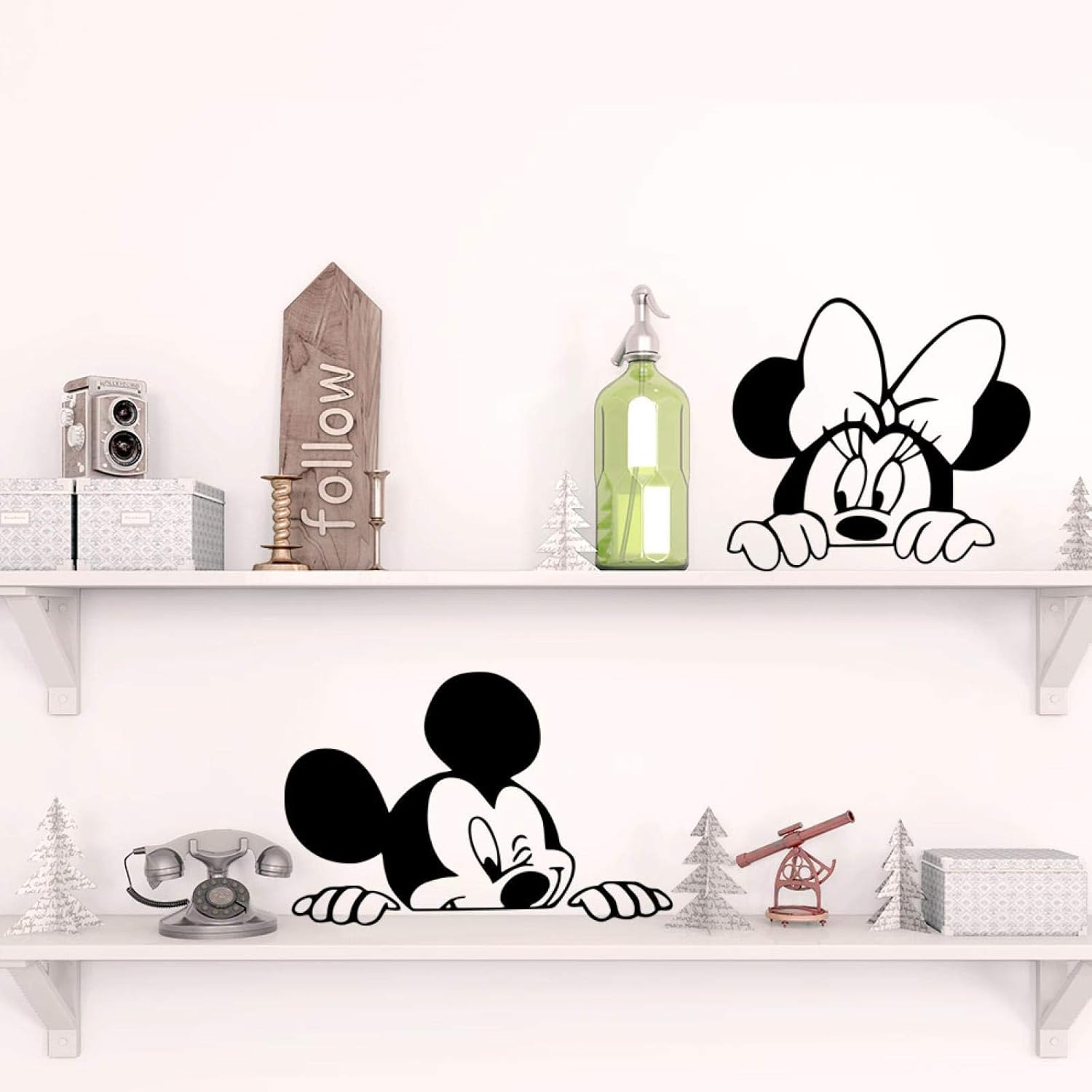Ice Beaut Disney Mickey Mouse Minnie Mouse Stickers Muraux Belle Pour Chambre Denfants Bebe Pepiniere Chambre Accessoires Voiture Decalcomanies Decor A La Maison Ameublement Et Decoration Cuisine Et Maison Mosquitocontrolequipment Com