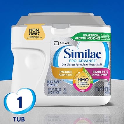 Amazon Com Similac Pro Advance Non Gmo Infant Formula With Iron