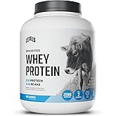 Levels Grass Fed Whey Protein Powder, No Artificials, 25G of Protein, Unflavored, 5LB