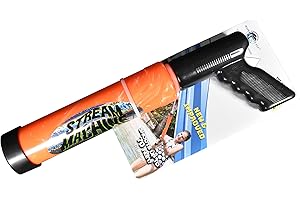 Stream Machine Water Gun Launcher - Single Barrel Water Blaster - Squirt Gun for Outdoor Games - Swimming Pool Toys (Colors Vary)