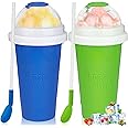 TikTok Viral Slushy Maker Cup - Frozen Magic Slushie Maker For Kids (Pink) - Fun Summer Drink Gadget