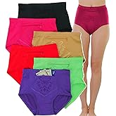 ToBeInStyle Women's High Waist Front Zipper or Slit Pocket Elegant Control Girdles