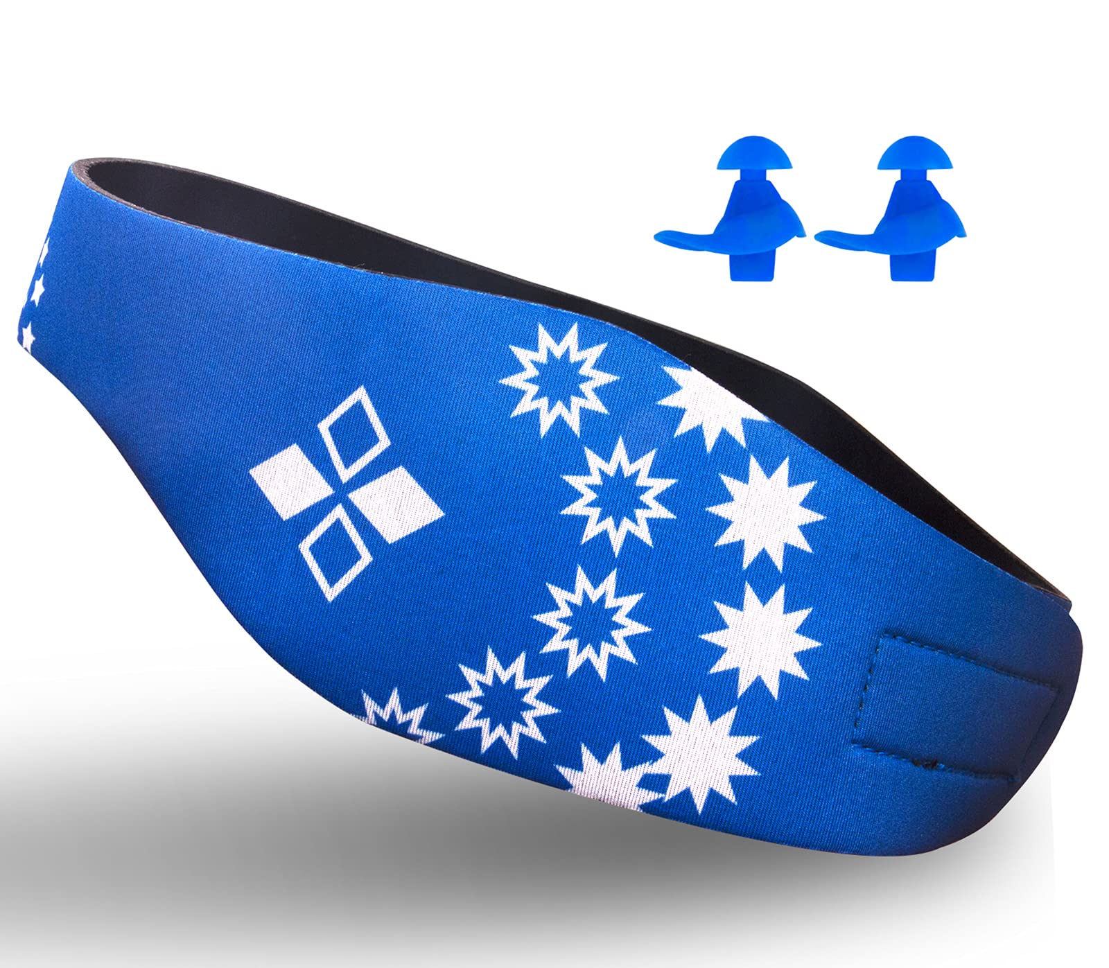 Swimming Headband for Babies, Toddlers, Kids, Adults - Designed to Help Prevent swimmer's Ears - Elastic Swim Hair Guard & Ear Guard - Keep Water Out, Hold Earplugs In Waterproof Band for Kids Adult