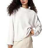 Yimoon Womens Oversized Rollneck Sweater Casual Cable Knit Long Sleeve Chunky Pullover Sweater Fall Winter Knitwear 2026