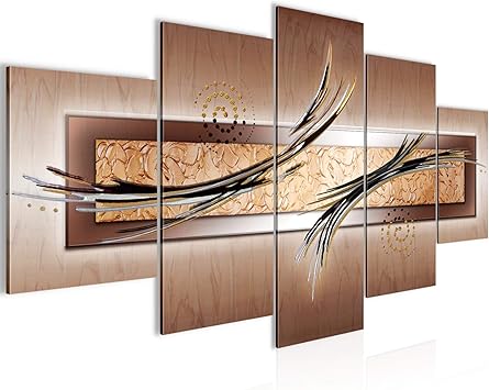 Amazon De Bilder Abstrakt Wandbild Vlies Leinwand Bild Xxl Format Wandbilder Wohnzimmer Wohnung