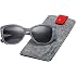 PolarSpex Girls Elastic Square Oversized Kids Polarized Sunglasses