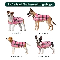 Kuoser Warm Dog Coat, Waterproof Dog Jacket for