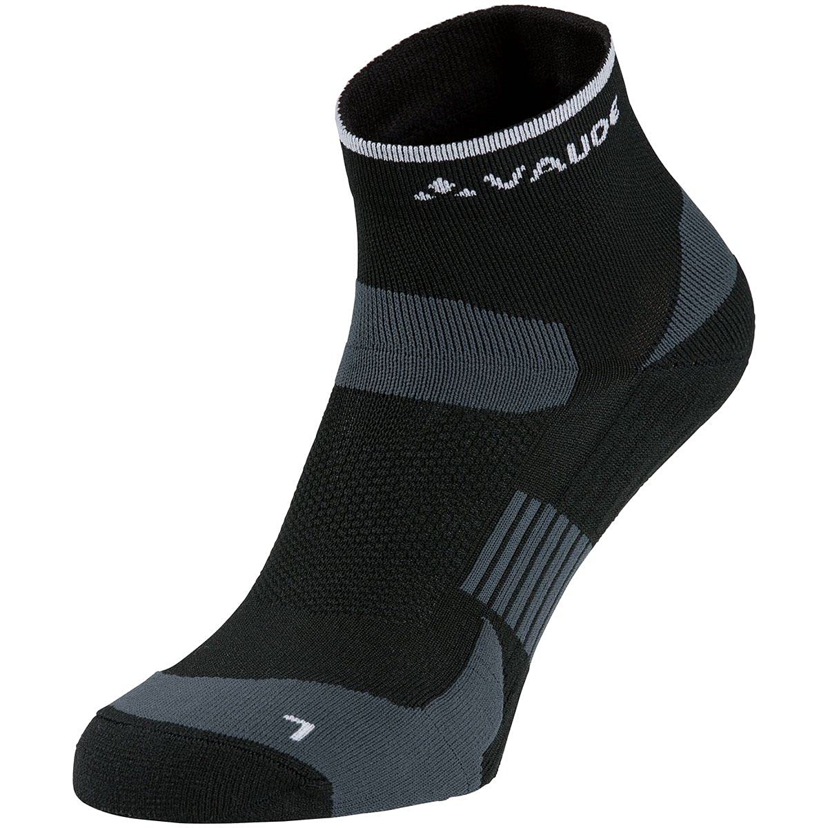 Vaude Bike Socks Short Accessories - Black, Size 39/41
