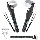 Rechale Handle Attachments UG Edition Compatible with Meta Quest 2, VR Controller Accessories for Oculus Quest 2, Gorilla Tag Game Long Arms Sticks, Beat Saber Handle Extensions Grips (Phantom)