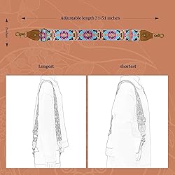 chushui Bronze Hardware Purse Strap with Brown