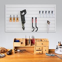 NeatiEase Slatwall Panel Wall Storage Systems, 2 x