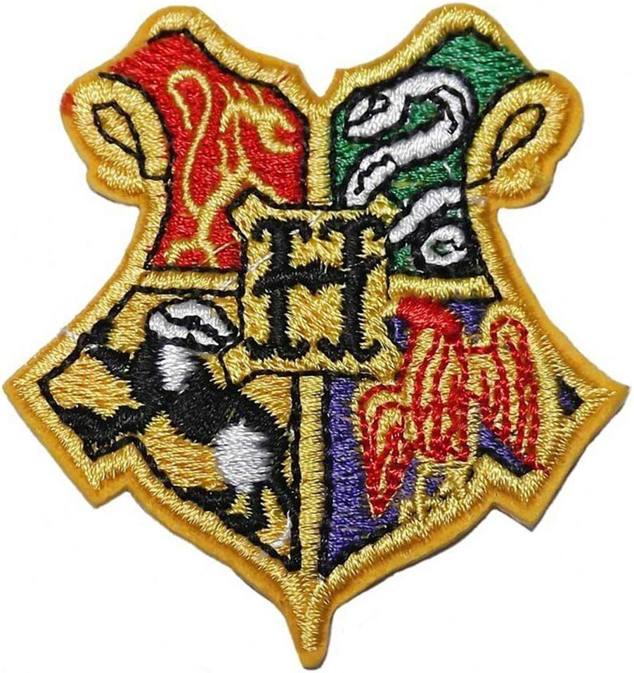 Harry Potter HOGWARTS SCHOOL Crest Iron On Patch by theebangkok