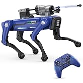 TUEESN Robot Dog - Interactive STEM Toys with Voice &amp; Remote Control, 30+ Lifelike Actions, Programmable Play, 25m Range, Durable &amp; Safe - Best Gift for Kids Age 6+