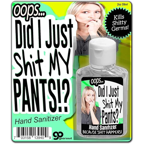 I Pooped Today Hand Sanitizer – 2 Oz Sanitizer Silly Poop...