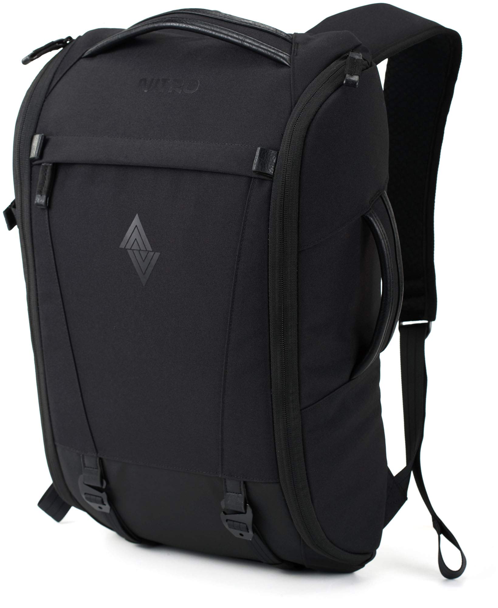 Nitro Remote mit Insert Foto Rucksack, Black, 46x30x14cm / 20L