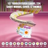 VISATOR Talking Flash Cards Toy 112 Cards 224 Words 2-6 Years view 3