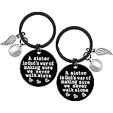 Sister Birthday Gift From Sister Sister Keychain Keyring Best Friend Keychain Friendship Jewelry Sister Jewelry for Girl Teen