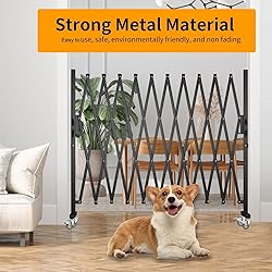 Expandable Barricade Gate,129” Safety Metal