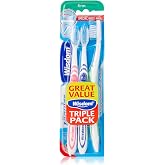 Wisdom Regular Fresh Plus Firm Toothbrushes - Triple Pack