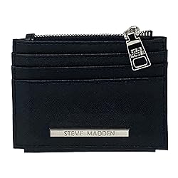Steve Madden Hayden Wallet Black/Silver One Size