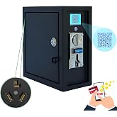 Sintron ST-005 220V LCD Coin &amp; Mobile Payment for Apple Pay Paypal Operated Timer Control Power Box with NEMA 10-30R 3 Prong for Vending Machine, Massage Chairs, Shoe Polishers, Washing Machines,Dryer
