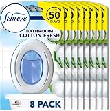 Febreze Bathroom Odour Fighter Cotton Fresh 8 Items Odour Eliminator