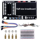 GeeekPi Basic Starter Kit for Raspberry Pi Pico/Pico W, BreadBoard Kit with Half-Size Breadboard and Jumper Wire Pack for Raspberry Pi Pico/Pico W (Raspberry Pi Pico/Pico W Not Included)