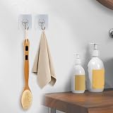 YUNYU Wet & Dry Brushing Body Brush Set 2pc Long Handle Back Scrubber view 9