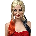ALLAURA Women's Wig Compatible with Harley Wig for Girls Halloween Harley-Wig Cosplay Clown GirlWig