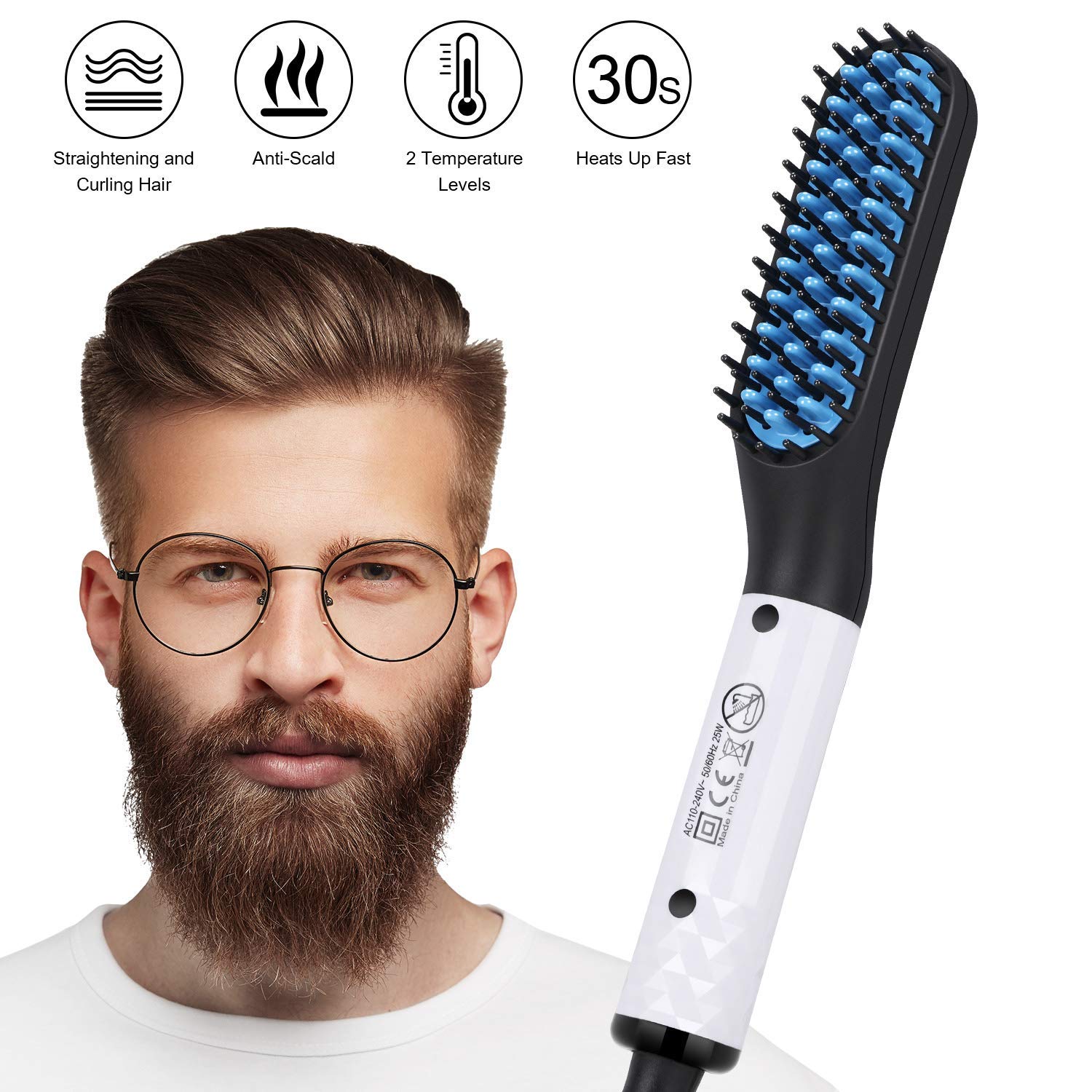 Buy Royalcraze Men Quick Beard Straightener Hair Comb