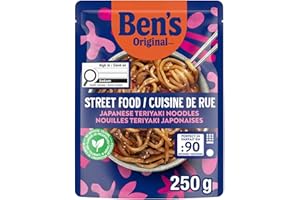 BEN'S ORIGINAL STREET FOOD Japanese Teriyaki Noodles Entrée for 1, 250 g