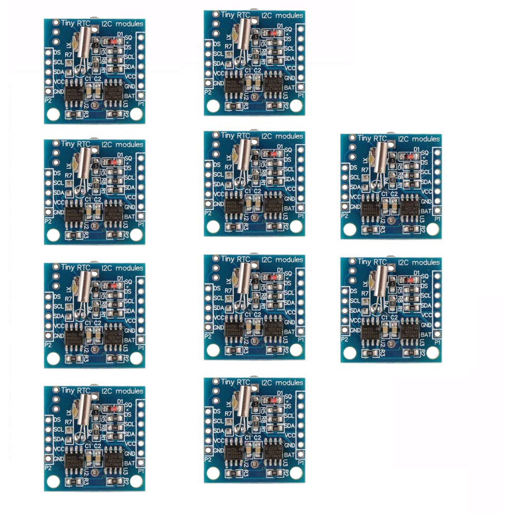 DollaTek 10Pcs Tiny RTC I2C DS1307 AT24C32 Real Time Clock Module For Arduino AVR PIC 51 ARM