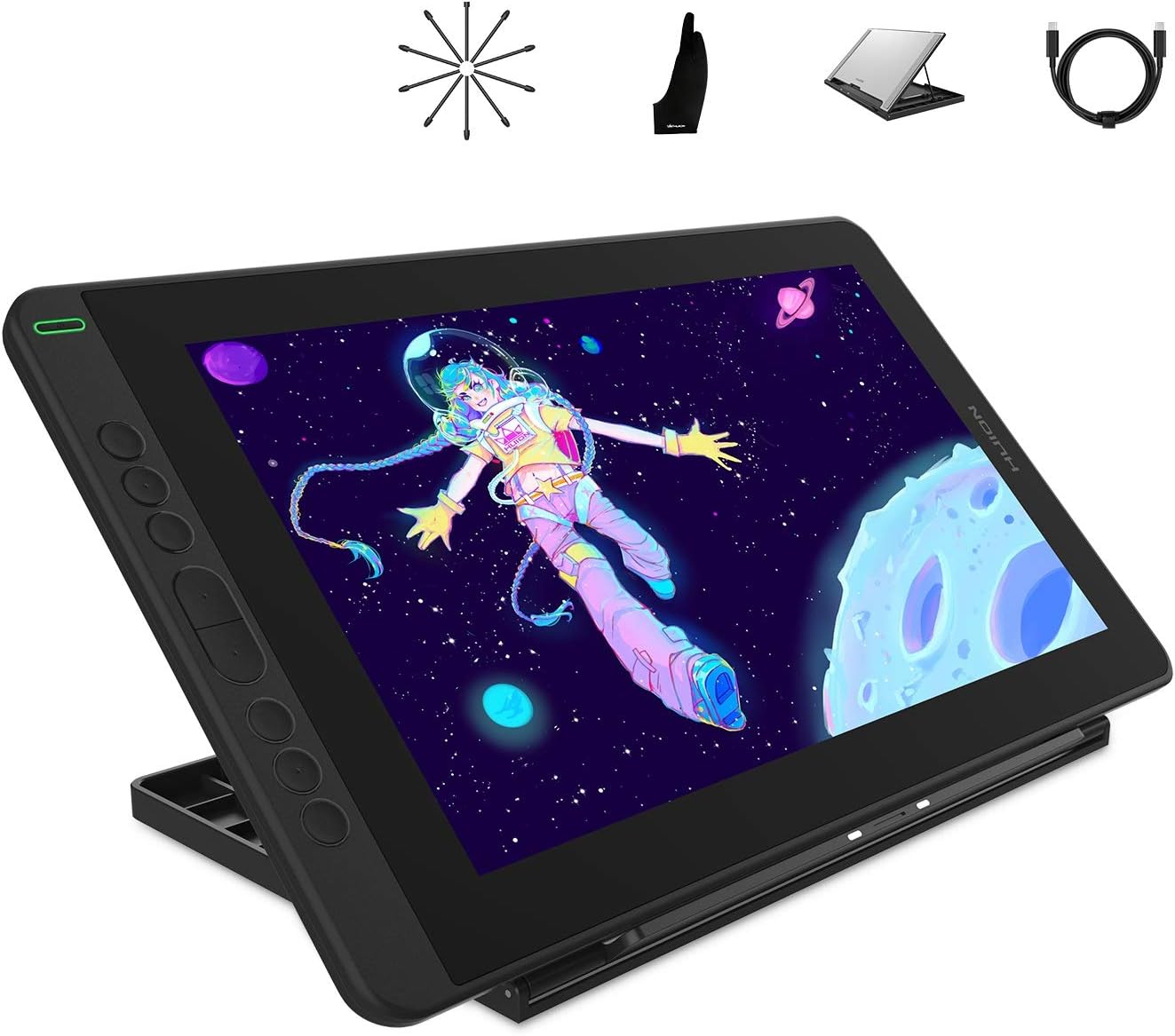 HUION 2020 Nueva Kamvas 13 Tableta Gráfica con Pantalla, Monitor de ...