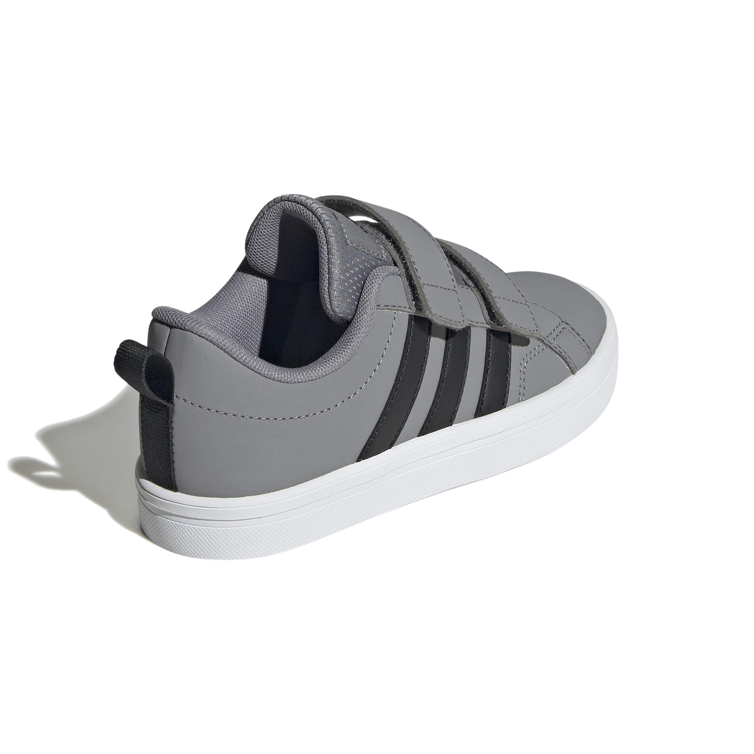 Adidas Unisex Kinder VS Pace 2.0 Hook and Loop Shoes Kids, Grey Three/core Black/Cloud White, 35 EU 6
