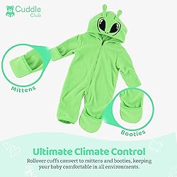 Fleece Baby Bunting Bodysuit – Infant One Piece