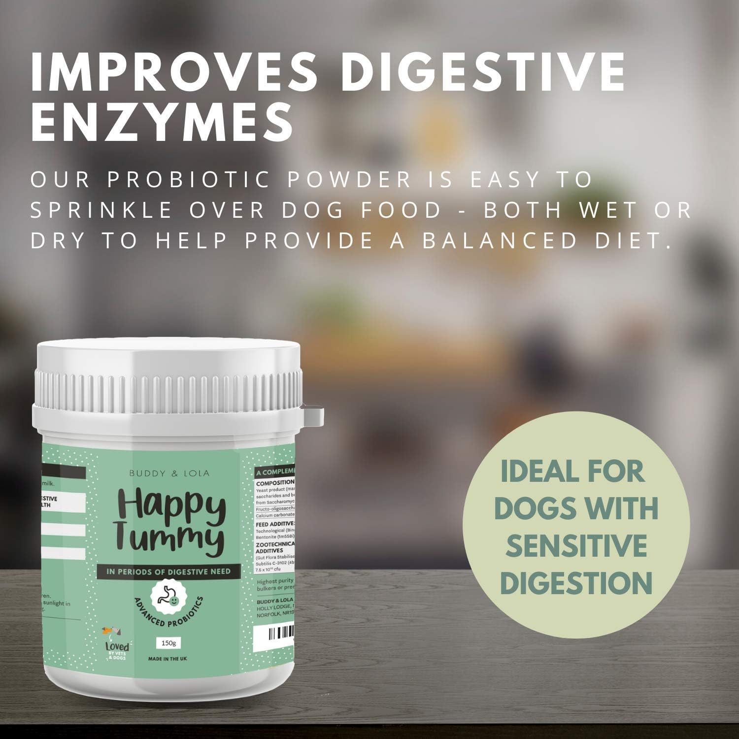 buddy and lola happy tummy