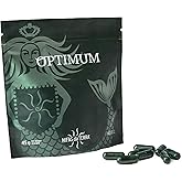 HIFAS DA TERRA Optimum Refill Pack for Women - Mushroom Supplement Complex w/Cordyceps & Lions Mane, Adaptogenic Extract Powder Pills for Brain Health, Focus, Energy, & Skin Health - 60 Capsules