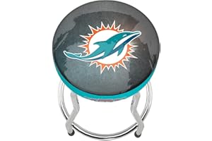 Arcade1Up Adjustable NFL Team Miami Dolphins Pub Stool