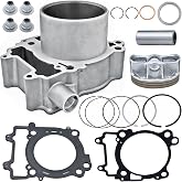 Cylinder Piston Gasket Top End Kit Replacement for Polaris | 99mm Cylinder Piston Top End Kit Replacement for Polaris Ranger 570 Sportsman 570 ACE 570 Replacement for 3022860