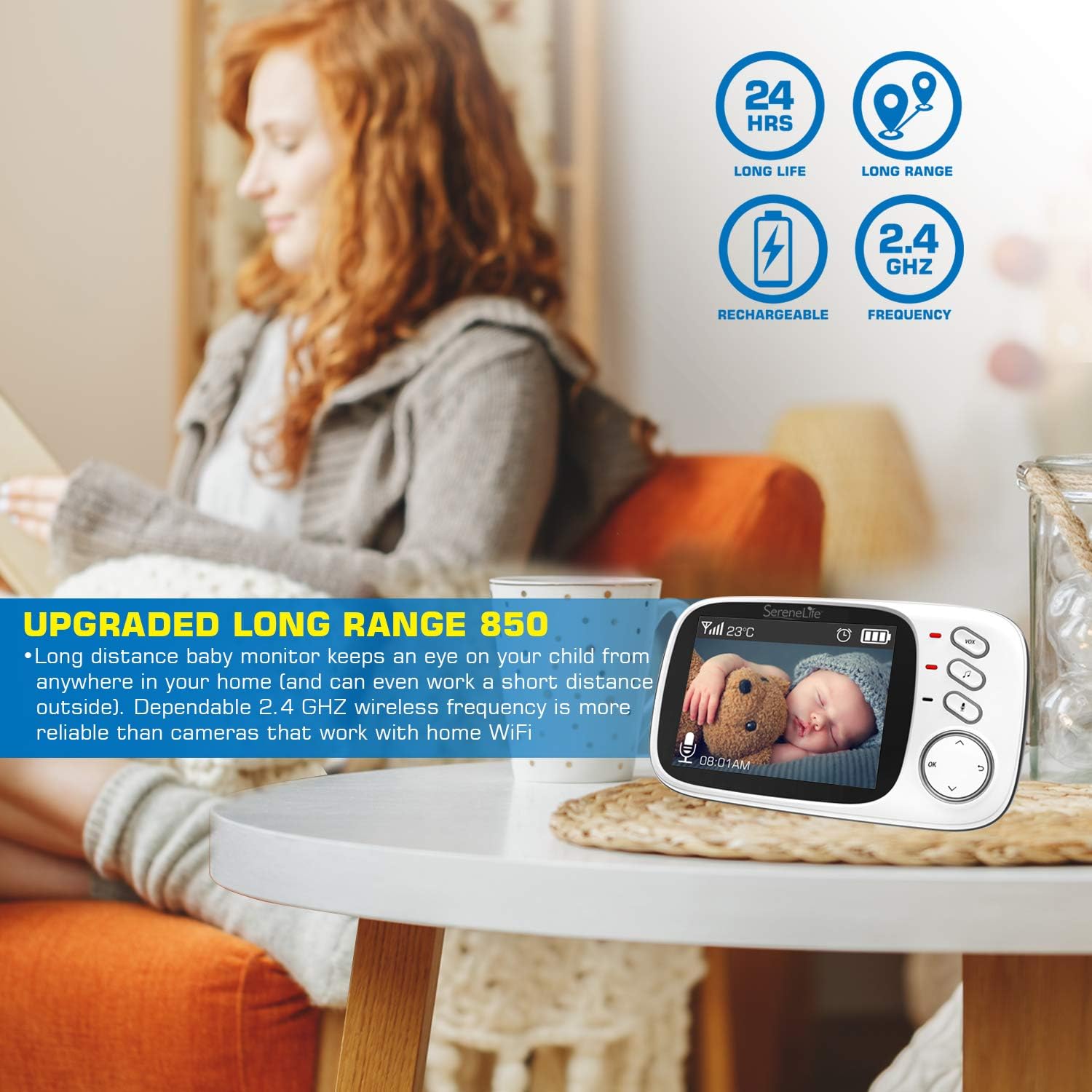 baby monitor with long distance range