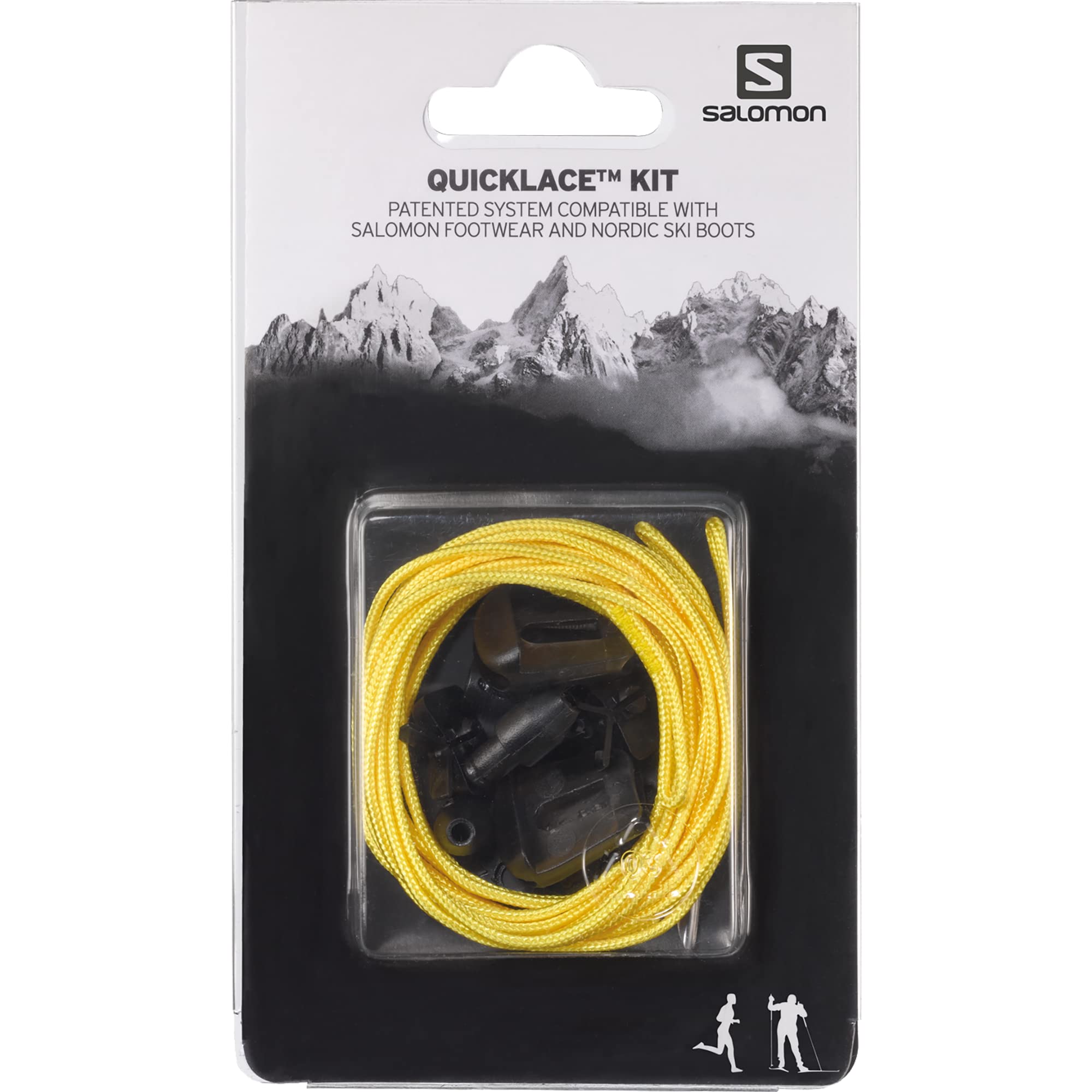 Salomon Quicklace Kit Replacement Parts, Yellow, 8.5 โ image 1
