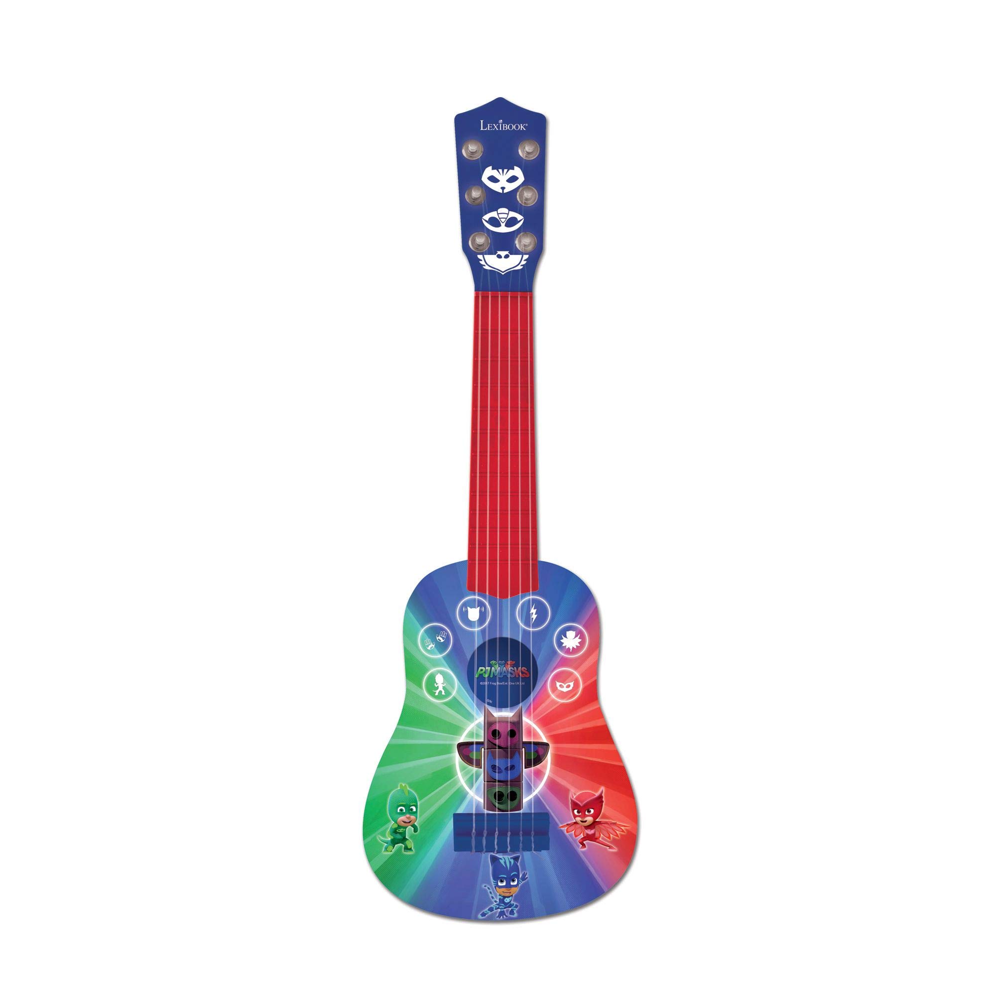 LEXIBOOK K200PJM My First PJ Masks Guitar, 21-Inch โ image 1