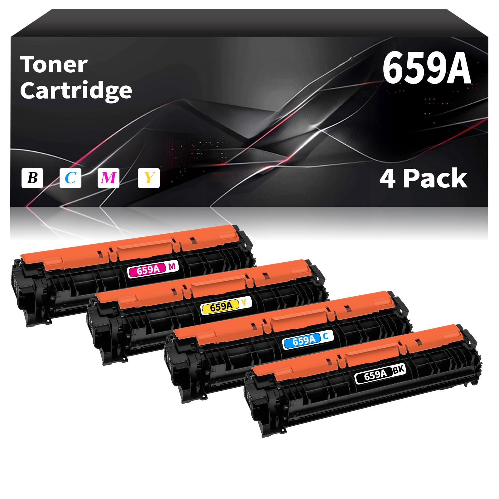 659A W2010A W2011A W2012A W2013A Toner Cartridge
