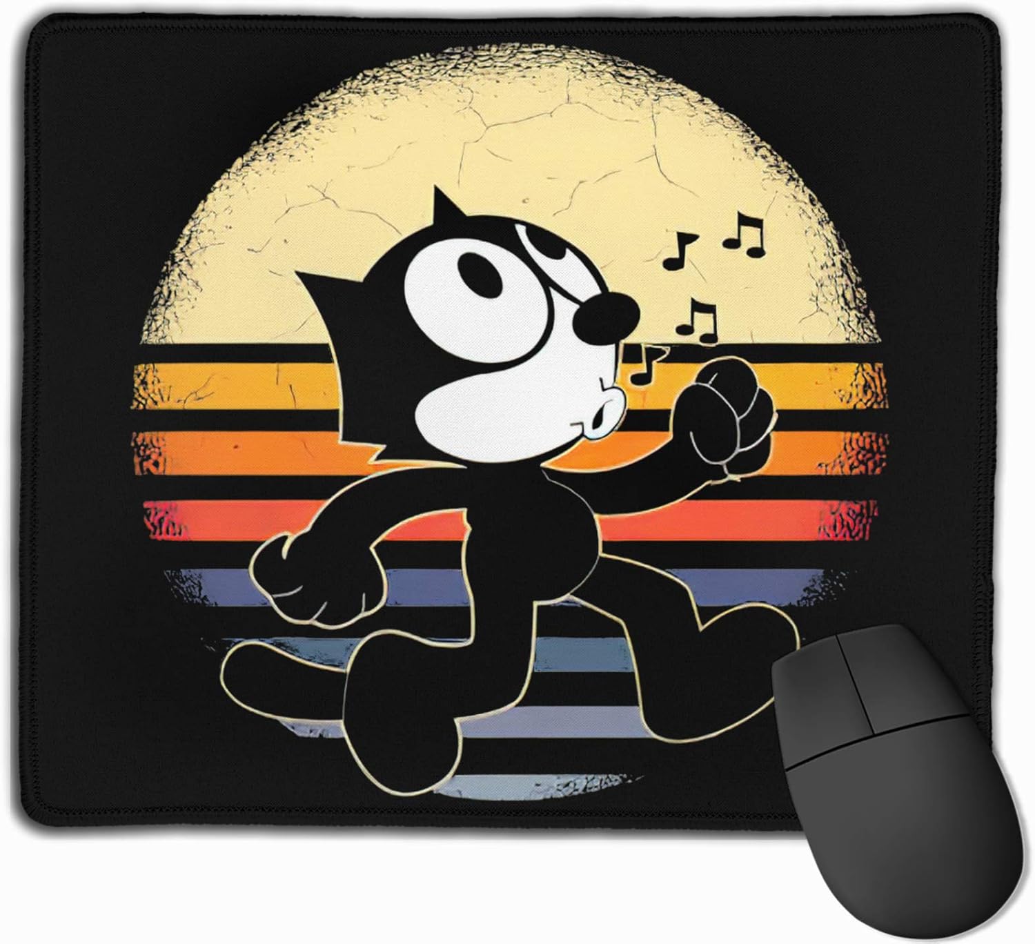 Felix The Cat Mouse Pad Waterproof Gaming Pad NonSlip 3D