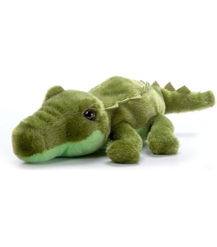 Aurora Mini Flopsies Alligator - 20 Cm Grünes Kuscheltier, Plüsch, Für Kinder