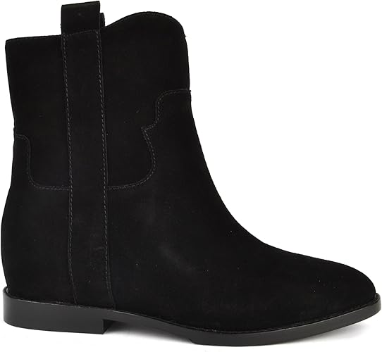 low wedge boots uk